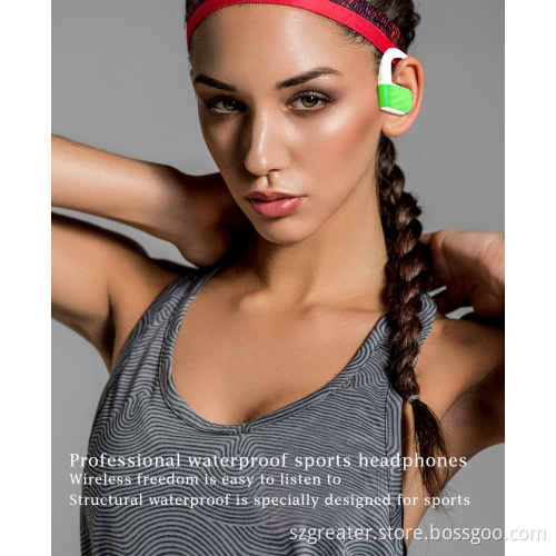 Mini headphone earphone Bulk wireless headphone waterproof bluetooth headphones for swimming